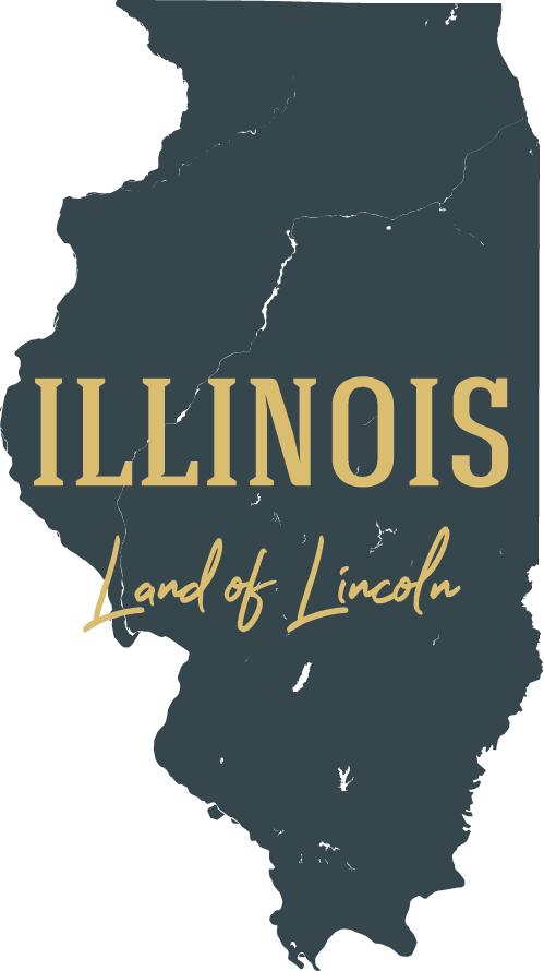 Illinois state map
