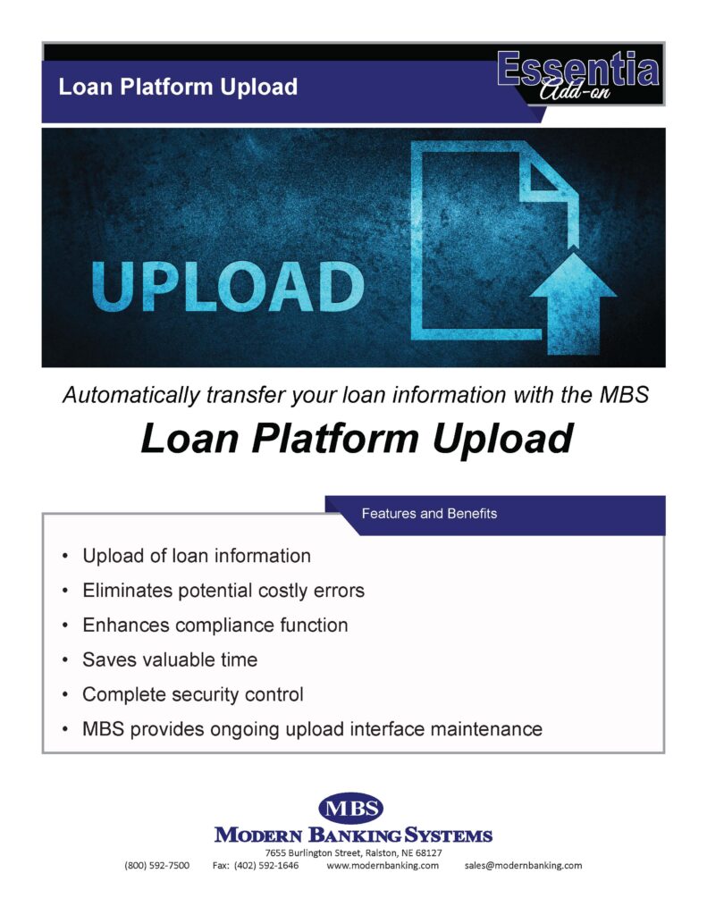 PDF loan platform upload