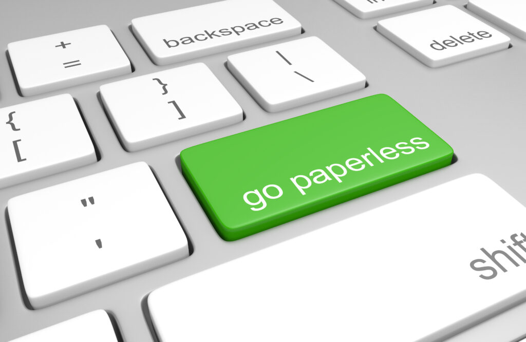 go paperless with e-statements